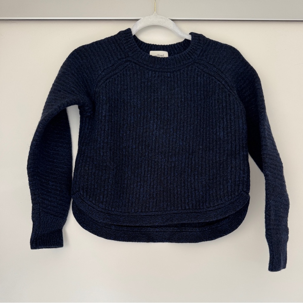 Wilfred Navy Blue Sweater